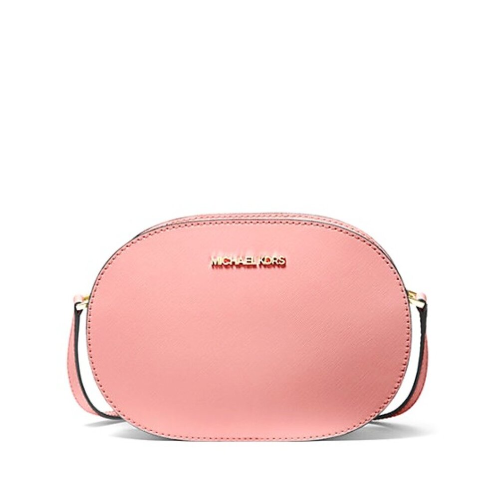 Michael Kors Jet Set Travel Medium Saffiano Leather Crossbody Bag